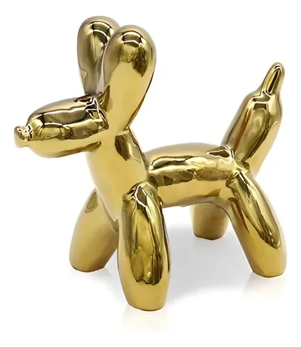 Figura decorativa Perro Gold 17cm