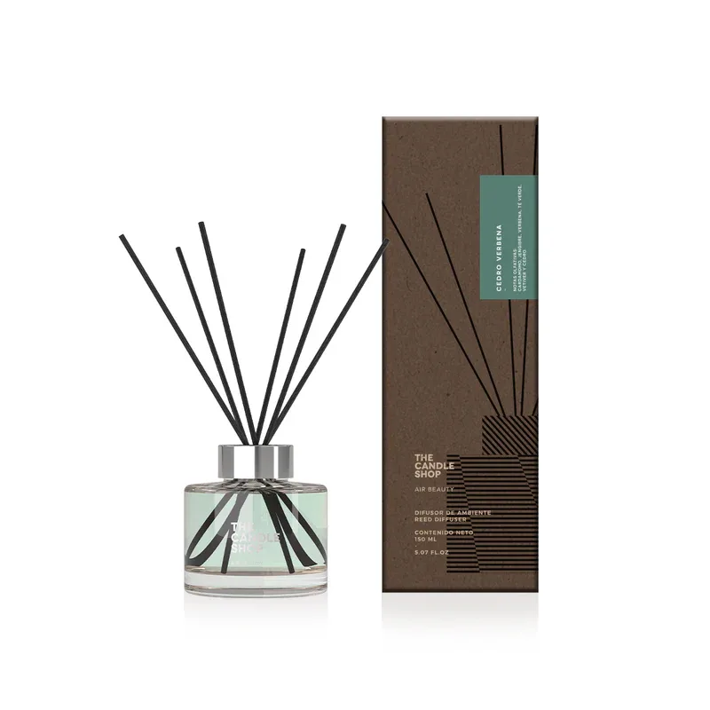 Difusor de ambiente Glossy Cedro Verbena 150 ml